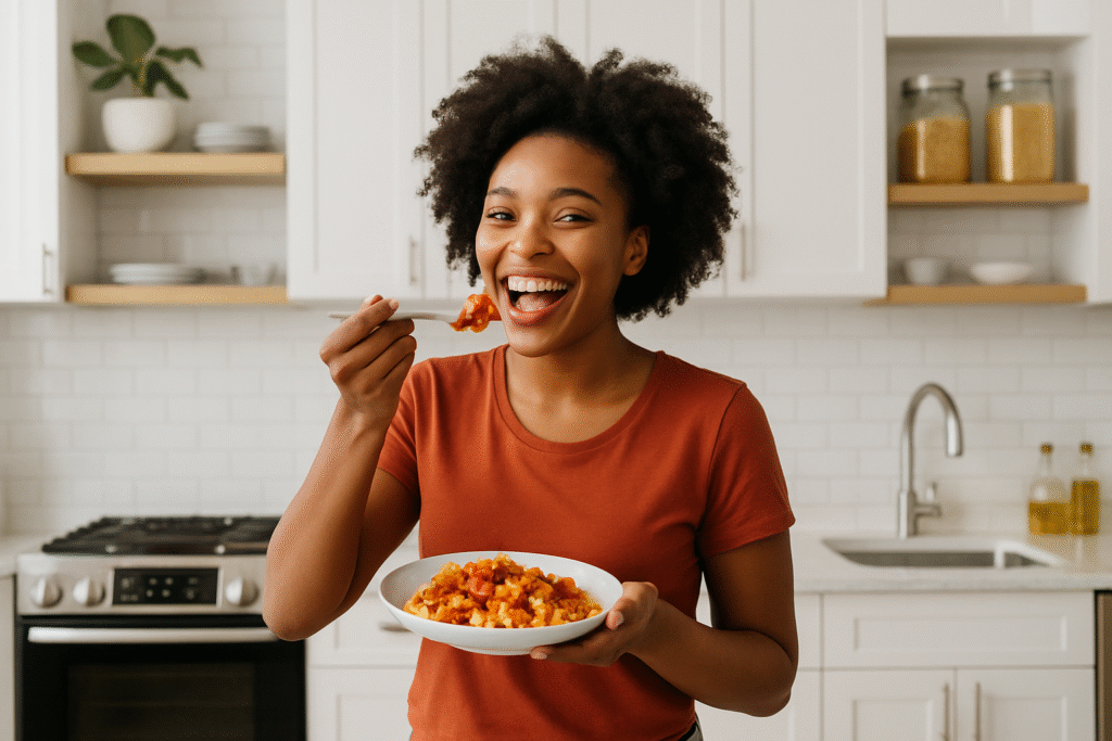 20251020 0937 spicy joy in kitchen simple compose 01k80c7a1xff69ezw0yjtddyc5